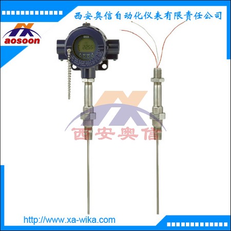  TR12-B过程热电阻温度计 带显示  WIKA温度计 可防爆