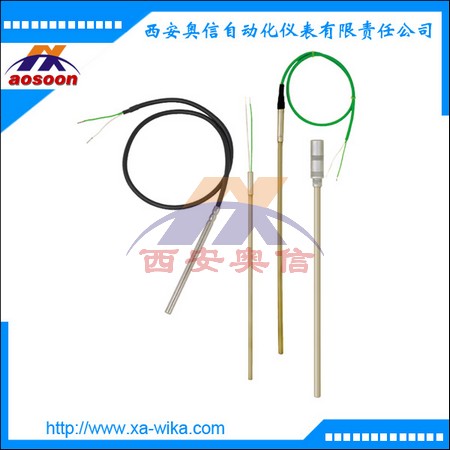 轴承端面热电阻TR53卡口式热电阻温度计  带线缆 威卡