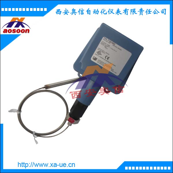 美国UE温度开关F100-6BS不锈钢式温度控制器121.1°C